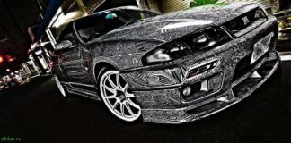 Художница разрисовала автомобиль обычным маркером