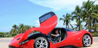 Китаец самостоятельно создал суперкар