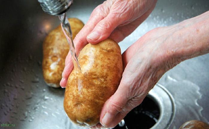 Способ быстро сварить картошку без кастрюли