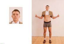 С виду — стандартное фото на паспорт, а за кадром — трэш