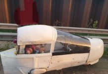 Даже копы не поняли, что за чудо-юдо они тормознули