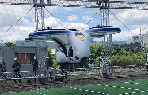 Пассажирский дрон протестировали в Японии