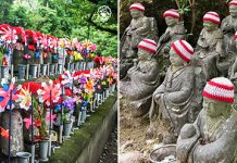 Статуи Дзидзо – ритуал скорби в Японии по умершим детям в зачатии