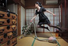 Левитация в фотографиях