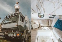 Дом мечты из старого грузовика