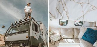 Дом мечты из старого грузовика