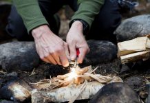 Добываем огонь при помощи подручных средств