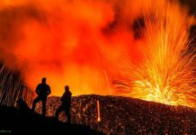 Вулкан Питон-де-ла-Фурнез во Франции: настоящие врата ада