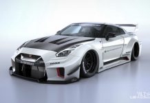 Nissan GT-R в обвесе от Liberty Walk