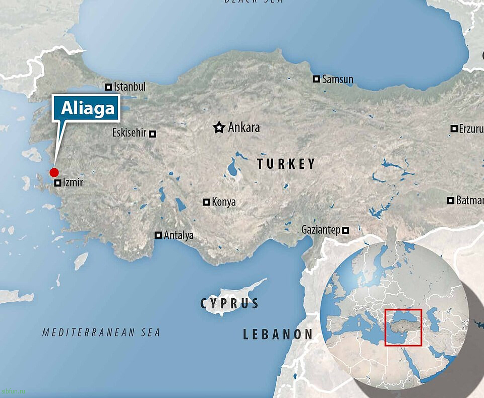 В Турции появилось кладбище круизных лайнеров