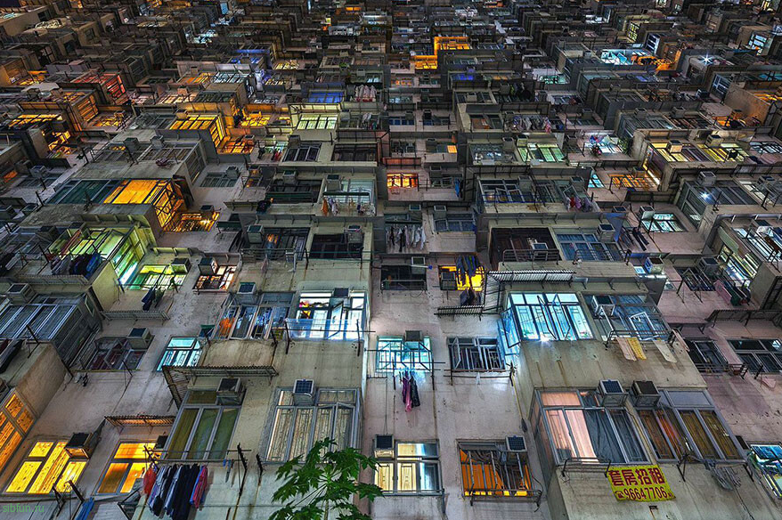 Гипнотизирующие высотки Гонконга — ночью и днём | Подборка фото — жилые дома, небоскребы
