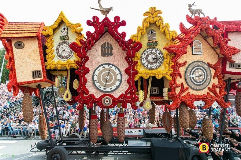 Парад цветов в Голландии — в  городке Зюндерт | Цветочный парад в Зюндерте | Фестиваль цветов в Нидерландах