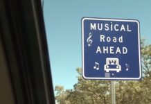 Музыкальные дороги в Японии — фото и видео