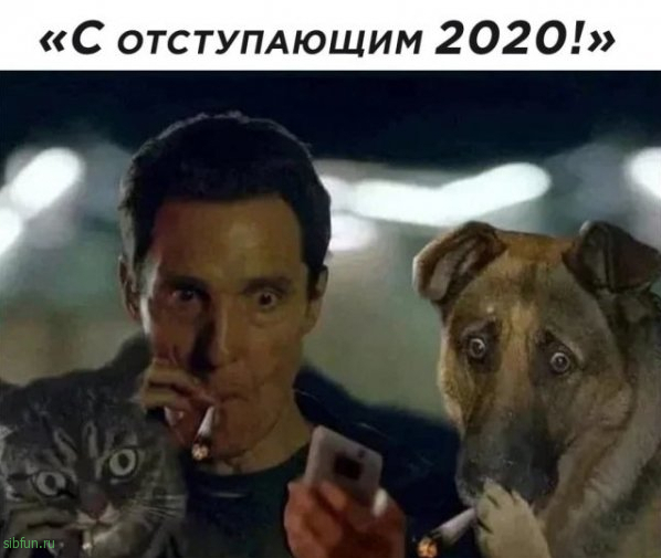 Шутки, мемы и картинки про Новый год 2021 # 31.12.2020