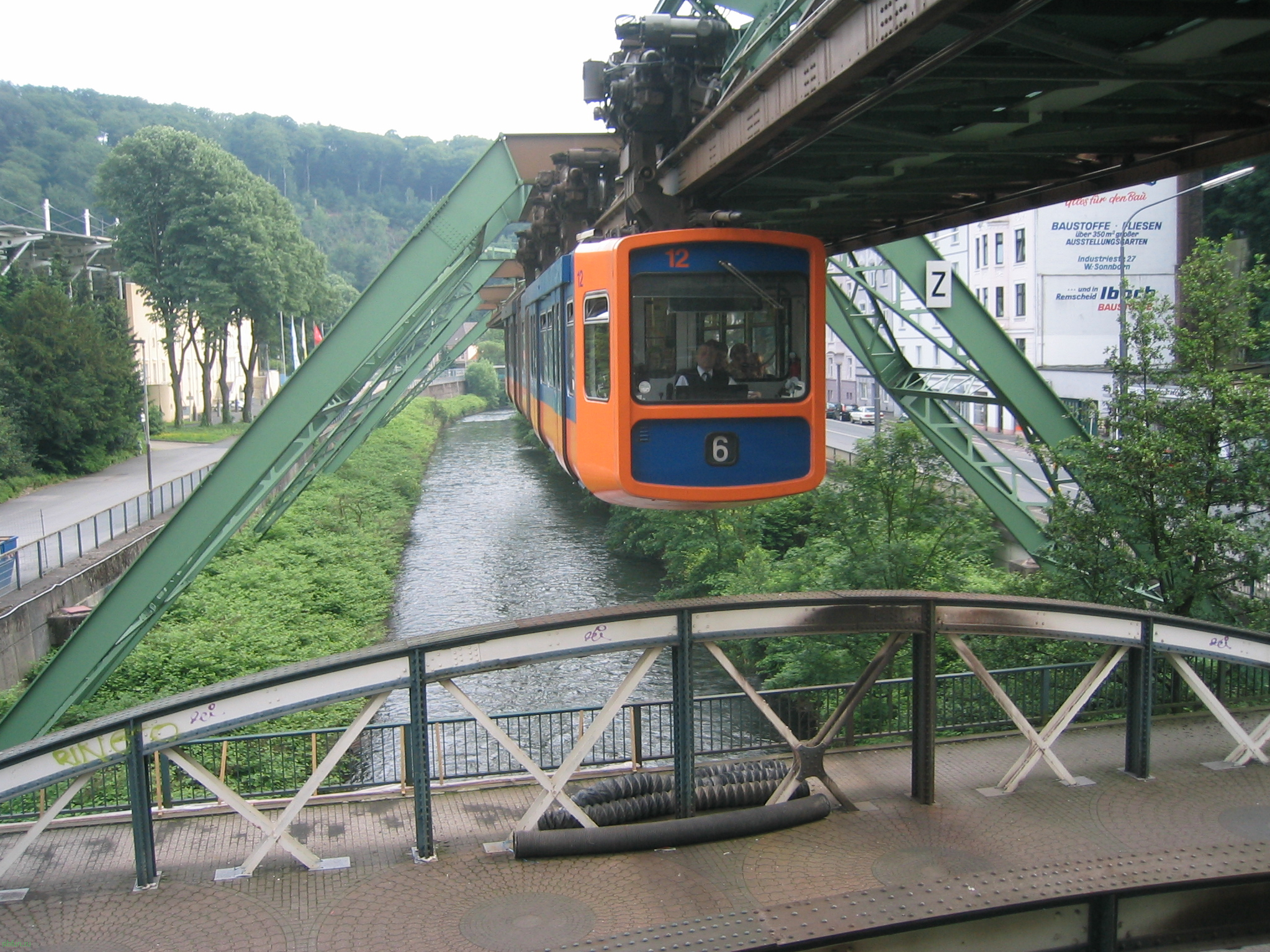 Вуппертальская подвесная железная дорога — старейшая в мире | Подвесная дорога в Германии