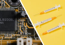 В США создали самый маленький в мире чип, для вживления в человека с помощью иглы