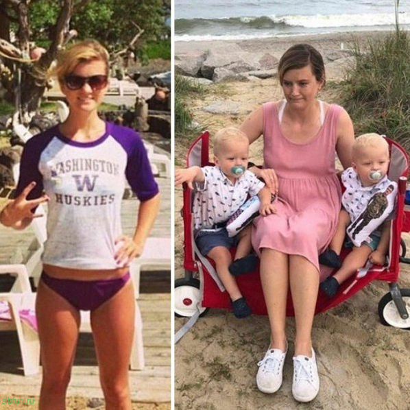Как меняется жизнь с появлением детей: 30 фотографий "до и после"