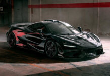 Модификация McLaren 765LT до 800+ л.с. от Novitec