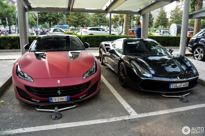 Уникальный двухцветный Ferrari Portofino