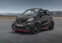 Мастера Brabus удвоили мощность Smart Fortwo Cabrio