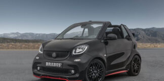 Мастера Brabus удвоили мощность Smart Fortwo Cabrio