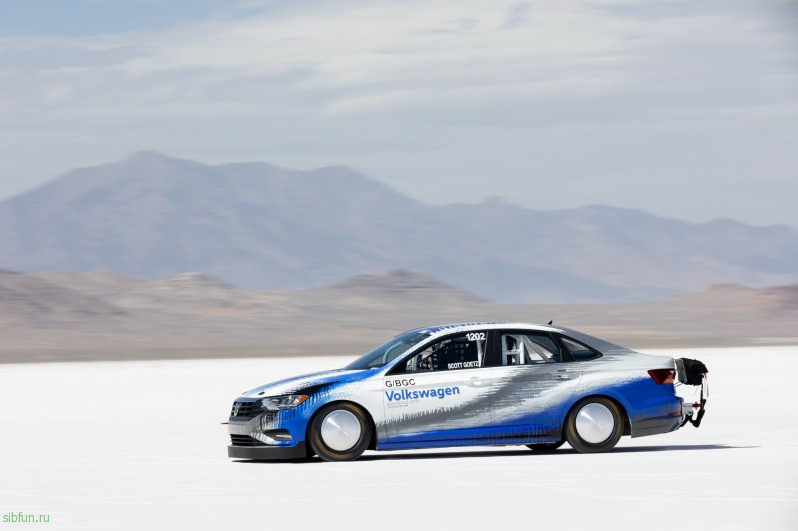 Volkswagen Jetta от THR Manufacturing установил рекорд скорости в классе G/BGC
