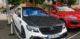 Редкий Mercedes S63 Signature Edition от мастерской Mansory