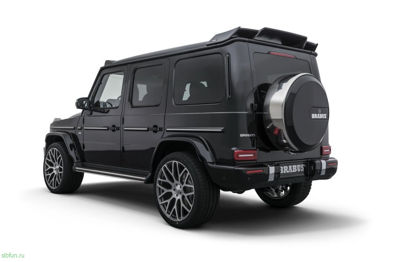 Brabus разогнал новый Mercedes G500 до 500 лошадей