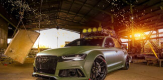 Широкофюзеляжная Audi RS6 Avant от мастерской Race!