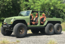 Jeep Wrangler JK 6×6 в исполнении Bruiser Conversions