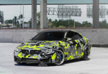 BMW M4 Coupe на дисках от Strasse Wheels