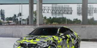 BMW M4 Coupe на дисках от Strasse Wheels