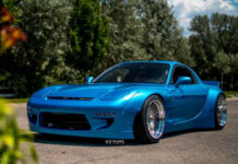 Mazda RX-7 FD на дисках Strasse Wheels