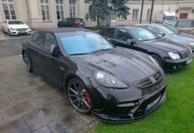 Porsche Panamera в тюнинг-комплекте Mansory C One