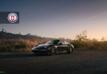 Porsche 911 (991) Targa 4 GTS на дисках HRE