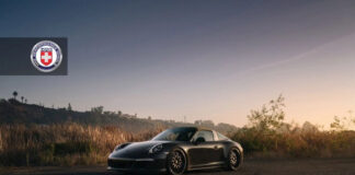 Porsche 911 (991) Targa 4 GTS на дисках HRE