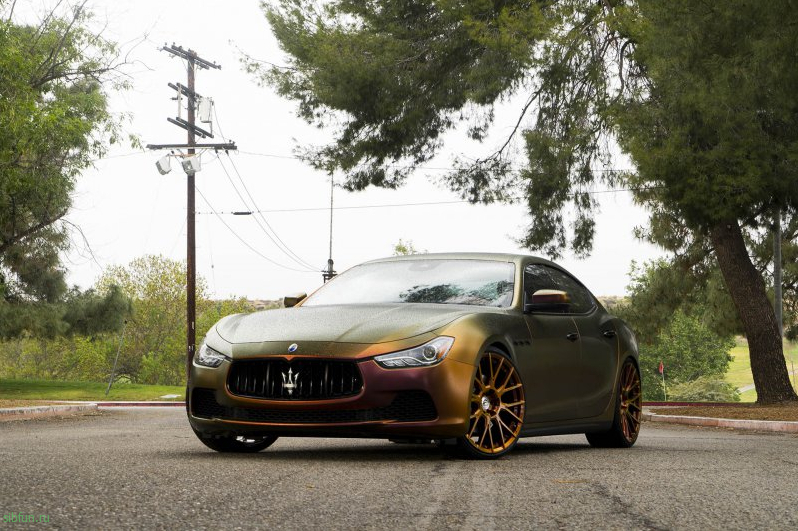 Кастомизированный Maserati Ghibli от Forgiato