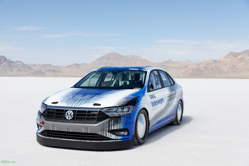 Volkswagen Jetta от THR Manufacturing установил рекорд скорости в классе G/BGC
