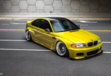 Заряженная версия BMW M3 E46 в обвесе от Rocketbunny