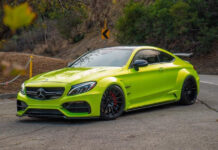 Mercedes-AMG C63 S Coupe в модификации RDBLA и Prior Design