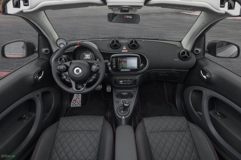 Мастера Brabus удвоили мощность Smart Fortwo Cabrio