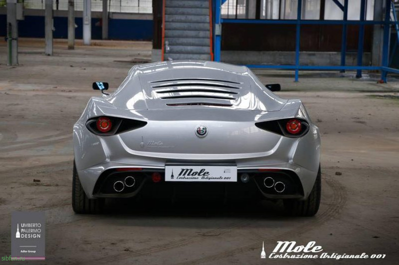 Alfa Romeo 4C с кастомным обвесом от Mole Design