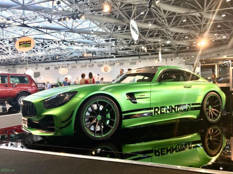 Mercedes-AMG GT R от Renntech - самый быстрый Mercedes на Нюрбургринге