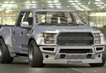 Ford F-150 Raptor Rocket Bunny от мастерской Pandem rocketbunny tra-kyoto