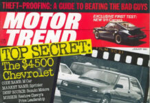 Обложки журнала Motor Trend в 1980-х гг. — 14.02.2022