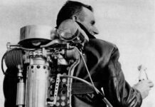 Моторизованные роликовые коньки 1960-х годов