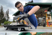 15-летний талантливый фотограф создаёт реалистичные сцены с помощью моделек автомобилей, показывая закулисные кадры