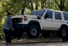 Японец создал самый лёгкий внедорожник Land Rover в натуральную величину