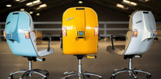 Испанская студия – мастерская создаёт мебель из автомобильных запчастей