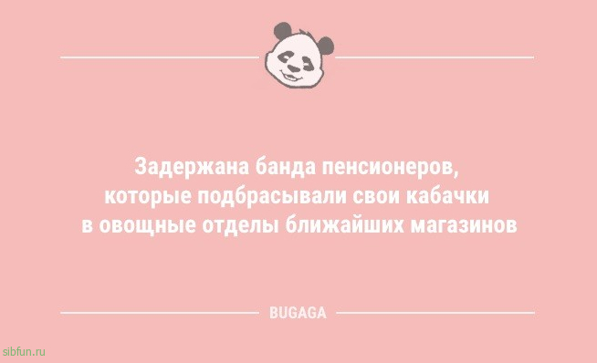 Анекдоты для пятничного настроения: "Задержана банда пенсионеров…" 